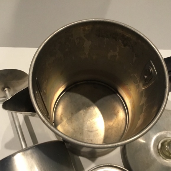 Mirro Aluminum Coffee Perculator 9 Cups - Picture 3 of 8